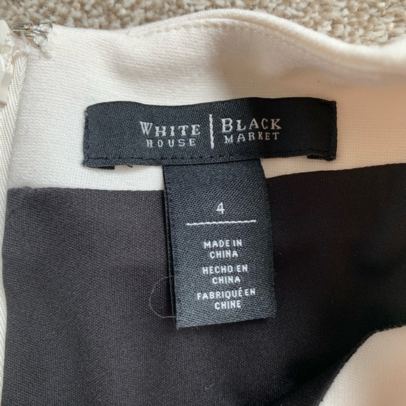 White House Black Market Sleeveless Mini Dress - Picture 3 of 3